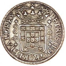 Portugal D. Pedro II Cruzado 1709 